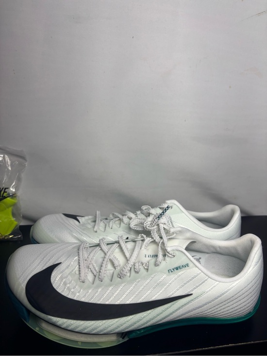 Nike Air Zoom Maxfly 2 White Green Flyweave Track Spikes FD8395-102 main image 8